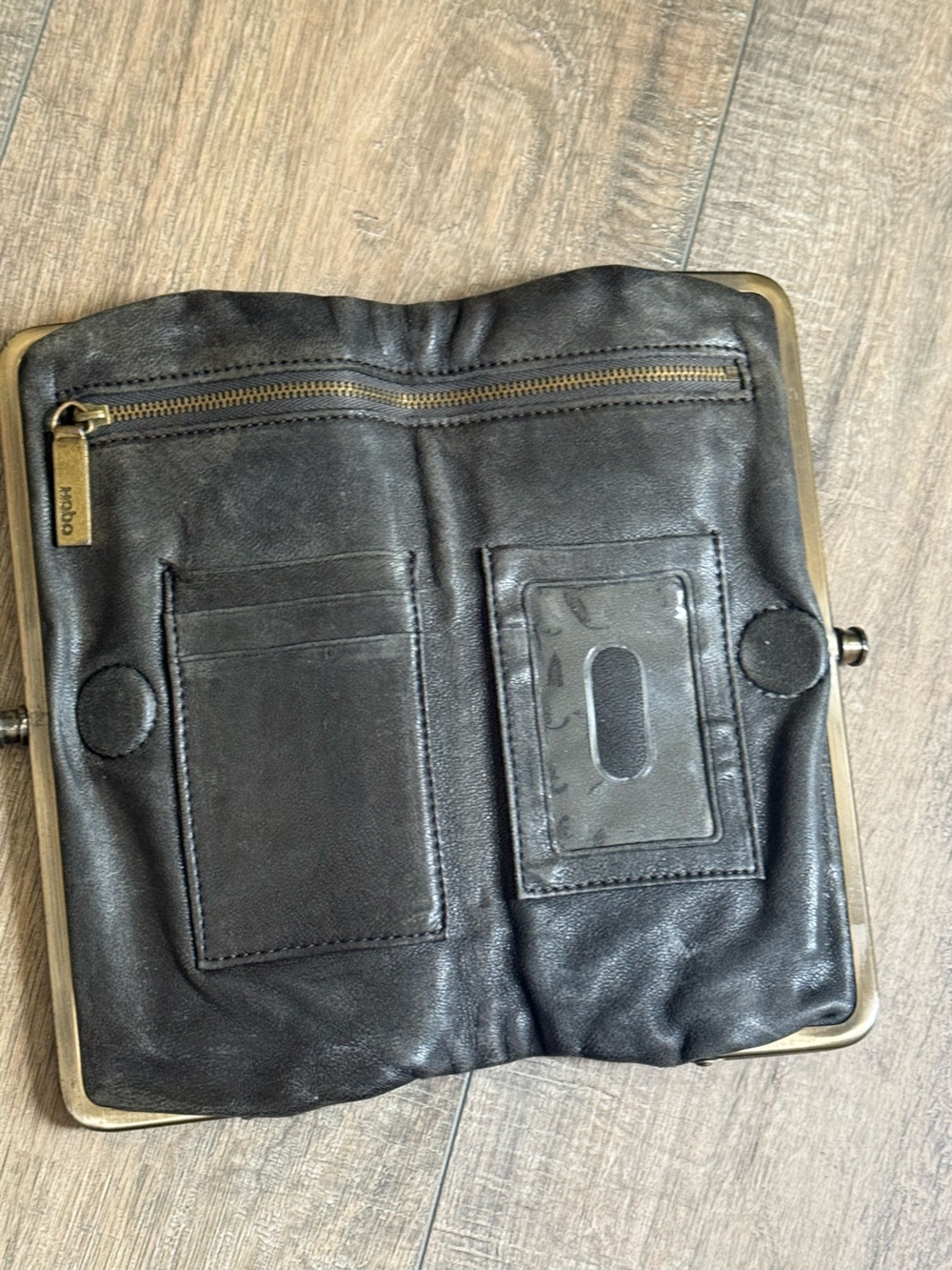 HOBO Leather Wallet Clutch - Picture 3 of 4
